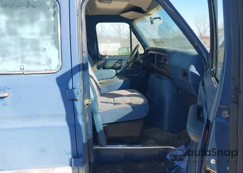 1987 Ford Econoline E150 Super Duty Van z USA, uszkodzony, nr VIN 1FTES15Y2HHB93348